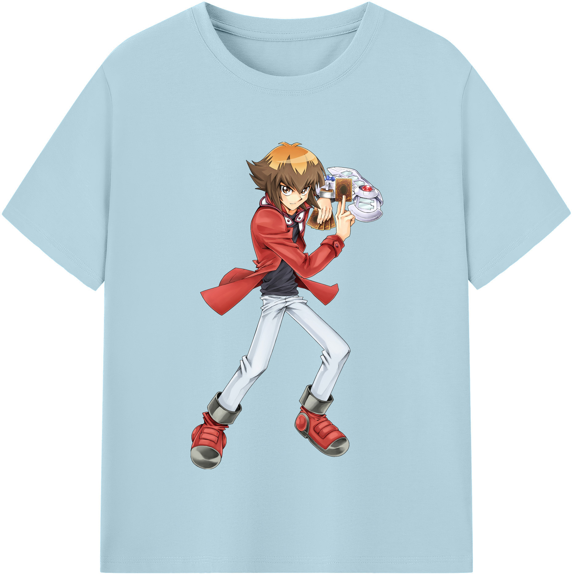 （画像用） 遊☆戯☆王 Yu-Gi-Oh! 綿100％半袖Tシャツ（フロントプリント）